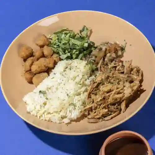 Cerdo bowl o burrito