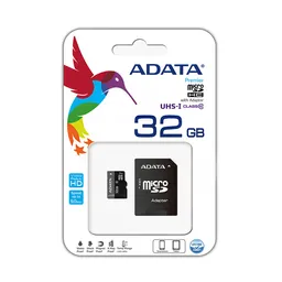Adata Memoria MicroSd 32 Gb + Adaptador Ausdh32Guicl10-Ra1