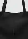 Bolso M Manu Negro Talla 99 Mujer Mango