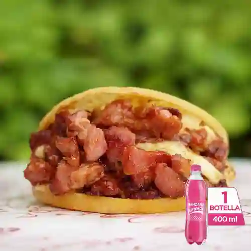 Combo Arepa Premium 310 gr + Postobón Manzana 400 ml