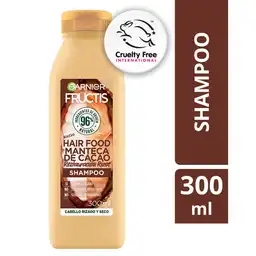 Shampoo Hair Foof Garnier Cacao Restauración Rizos 300 mL