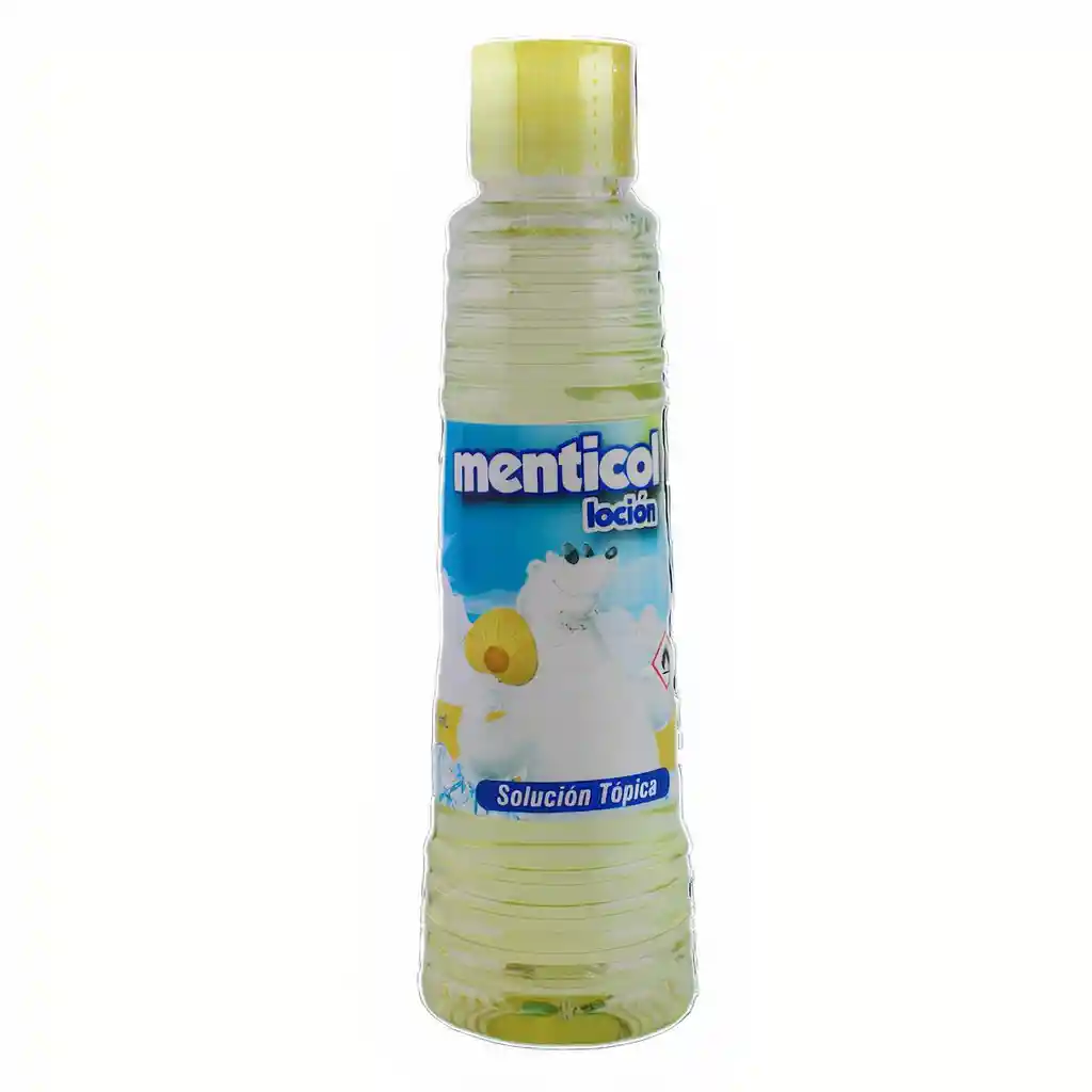 Menticol Locion Amarillo Tapa 60 Cc