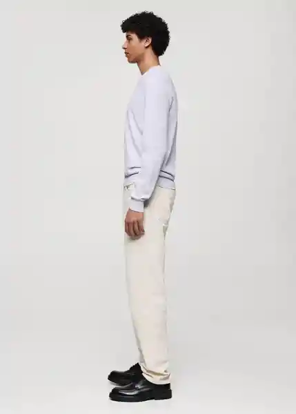 Jersey Ten Lila Talla S Hombre Mango