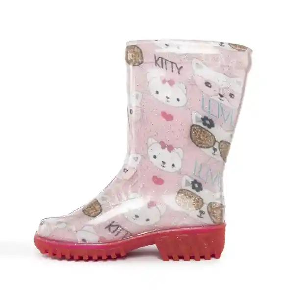 Croydon Botas de Lluvia Katya 2 Niña Rosado Talla 22