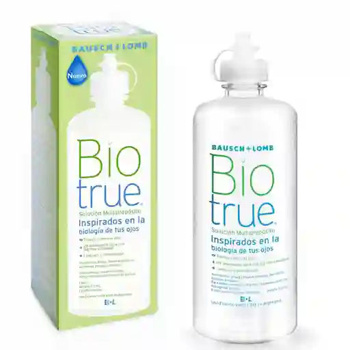 Bio True Solución Multipropósito para Lentes de Contacto