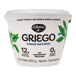 Alpina Yogurt Griego Natural