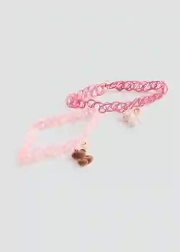 Collar Cbear Rosa Palo Talla 99 Niñas Mango