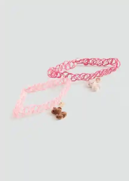 Collar Cbear Rosa Palo Talla 99 Niñas Mango