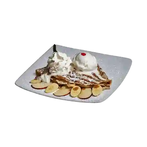 Crepe de Manzana y Banano