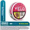 VELO Bolsas de Nicotina Fresa Ice 6MG