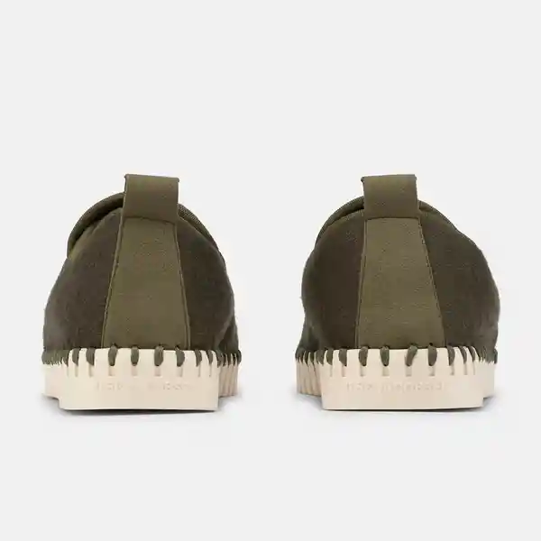 Ilse Jacobsen Tenis Confortables Para Mujer Tulip Ivory Oliva 37