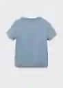 Camiseta Sport Azul Talla 12 Niñas Mango