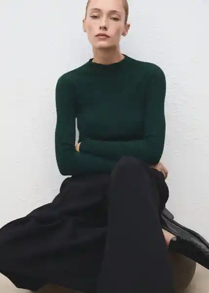 Saco Jersey Agustina Botella Talla S Mujer Mango