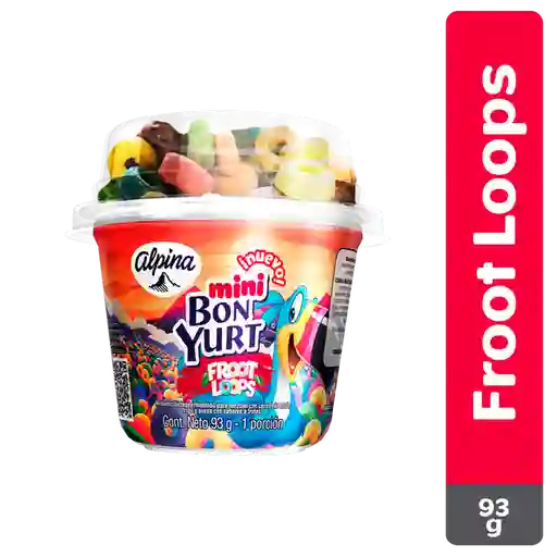 Mini Bon Yurt Alimento Lácteo Frootloops 93 g