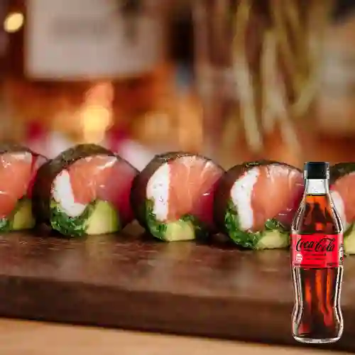 Combo Keto Roll + Coca Cola Sin Azúcar 300ML