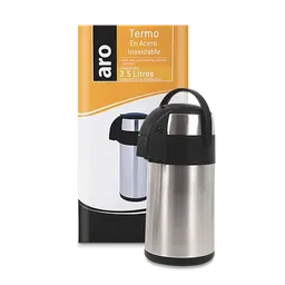 Aro Termo Acero Inoxidable Doble Pared 3.5 L