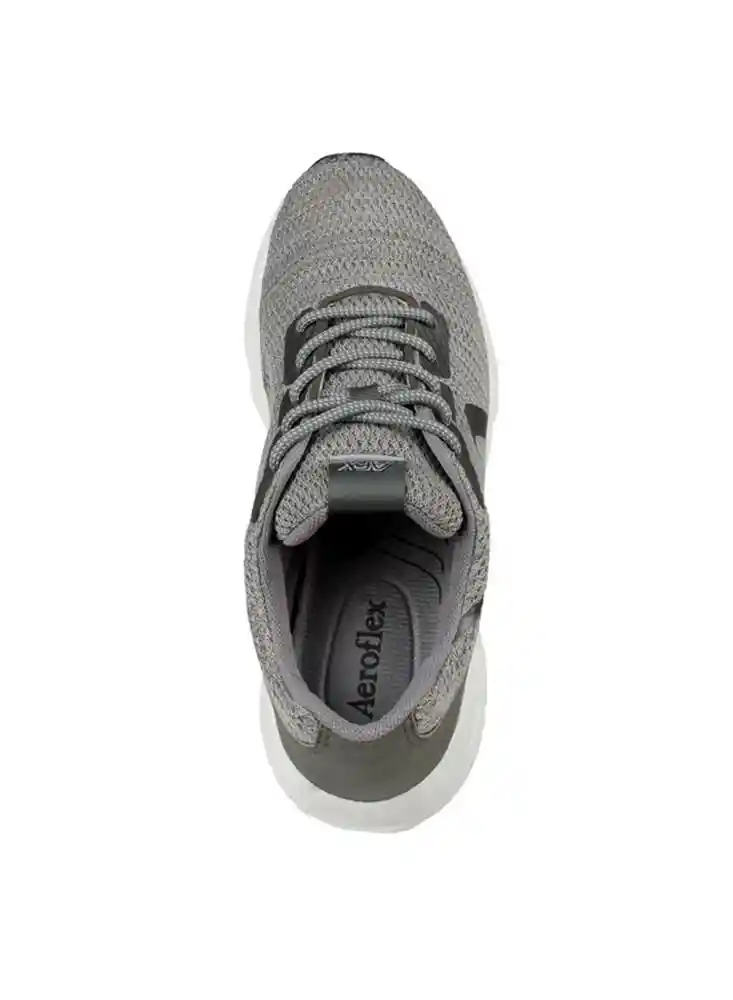 Aeroflex Tenis Mujer Gris Talla 38