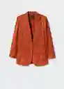 Blazer Americana Jacky Caldero Talla L Mujer Mango