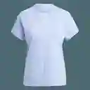 Adidas Camiseta Tr-Es Crew T Para Mujer Azul Talla S Ref: IX1013