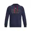 Under Armour Hoodie Sudadera Project Rock Rival Hombre Azul T. M