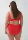 Top Bikini Virgilp Rojo Talla Xl Mujer Mango