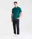 Camiseta Polo Clasic Verde Pluvisilva Ultra Oscuro S Chevignon
