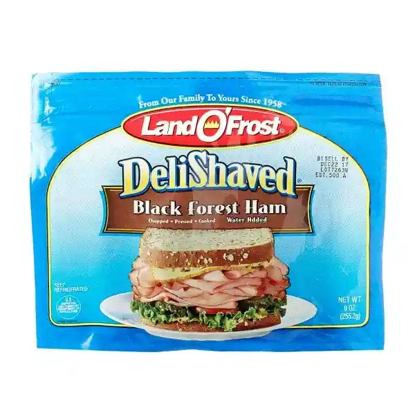 Land O Frost Jamón de Cerdo Ahumado Madera Negra