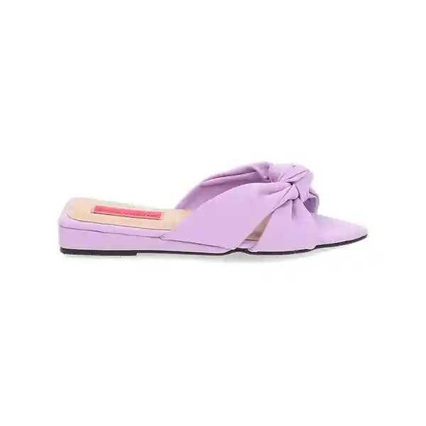 Sandalias Plana London Lila Talla 37