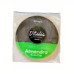 D italia Wraps de Almendras