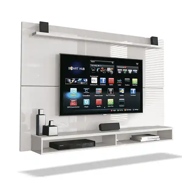 Muebles 2020 Panel tv Maxi 1.8 Blanco