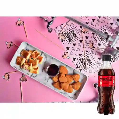 Combo Piña Crunch + Coca Cola Sin Azúcar 400 ml