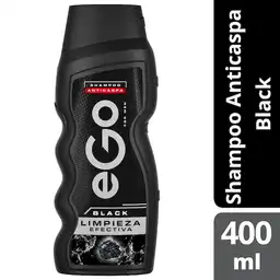 Ego Shampoo Anticaspa Black Limpieza Efectiva