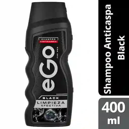 Ego Shampoo Anticaspa Black Limpieza Efectiva
