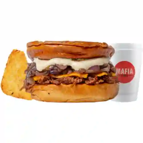Combo - Patty Melt Sandwich