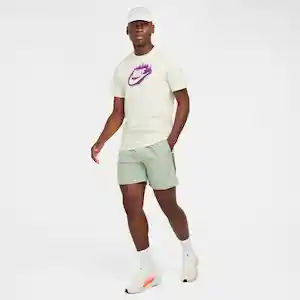 Nike Short Df Challenger Hombre Verde Talla Ref: DV9344-370