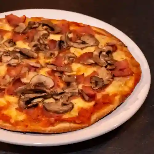 Pizza Jamón Champiñón