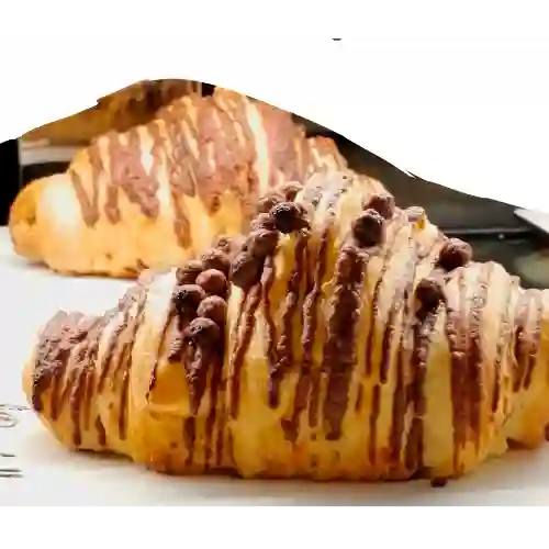 Croissant de Chocolate Semi-amargo