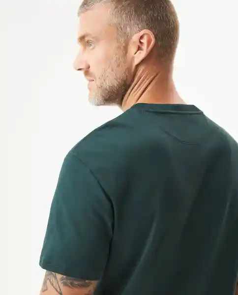 Camiseta Basic Duotone Verde Galloway Ultraoscuro M Chevignon