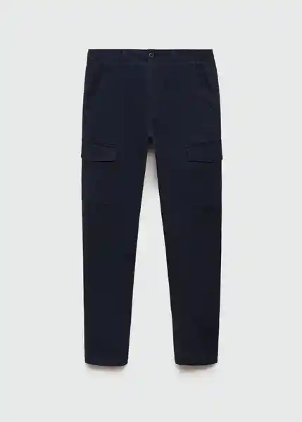 Pantalón Cargo6 Navy Talla 20 Niños Mango