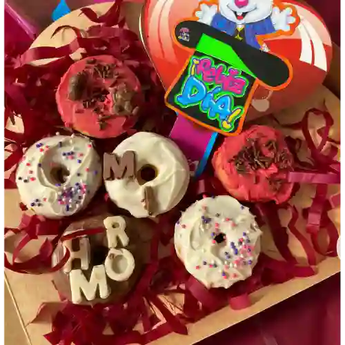 Corazon de Mini Donas