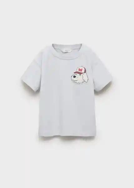 Camiseta Woof Celeste Talla 66 Niños Mango