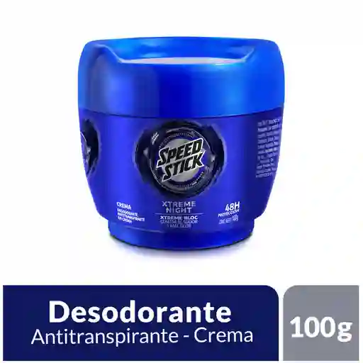 Desodorante Hombre Speed Stick en pote Xtreme Night 100g