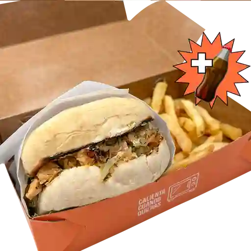 Combo sándwich de pollo