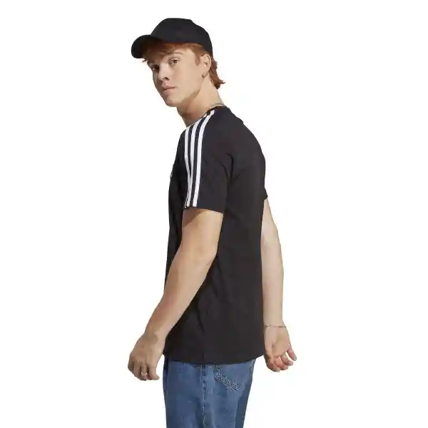 Adidas Camiseta M 3s Sj T Para Hombre Negro Talla L