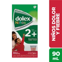 Dolex Niños Jarabe Sabor Frambuesa (32 mg)