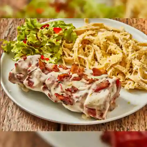 Costilla carbonara