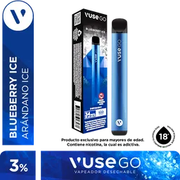 Vaporizador Vuse Go 500 Blueberry Ice 34Mg Paquetex1Und