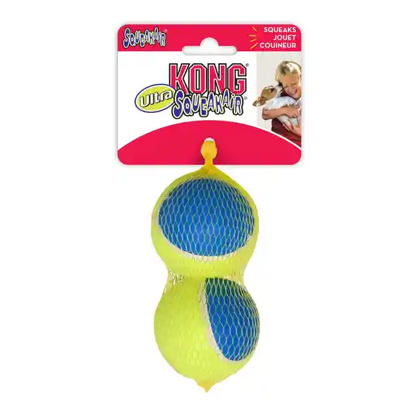 Kong Juguete Ultra Squeak Air Pelota Large X2