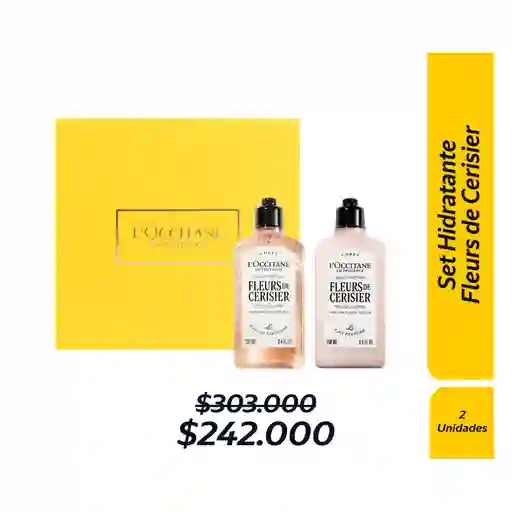 Combo Hidratante Fleurs de Cerisier