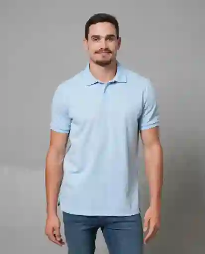 Camiseta Polo Hombre Azul Talla L 199G101_AZU144122 Rifle